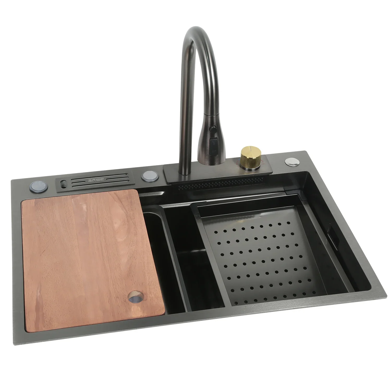 Stainless Steel Asian Commercial Kitchen Sink Stand Cabinet Preparation Table Freestanding Kitchen Sink