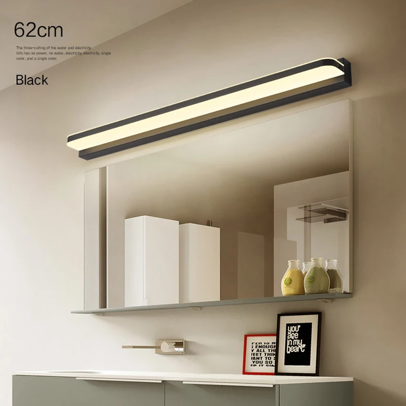 LED 9W 12W Mirror Front Light AC110 -220V Wall Mounted Bathroom Washroom 4000k Lighting Bedroom Adjustable Angle Wall Sconce