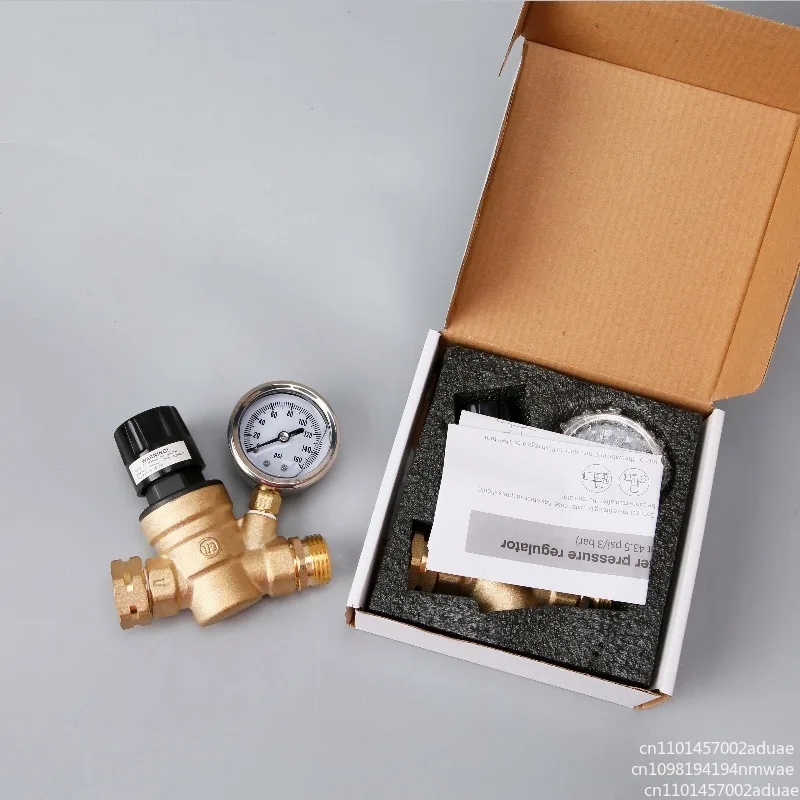 Lead-free brass pressure relief valve, RV pressure relief valve NH thread