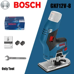 Bosch GKF12V-8 Brushless Rechargeable Trimmer Lithium Electric Woodworking 12V Engraving Slotting Machine Adjustable Power Tools