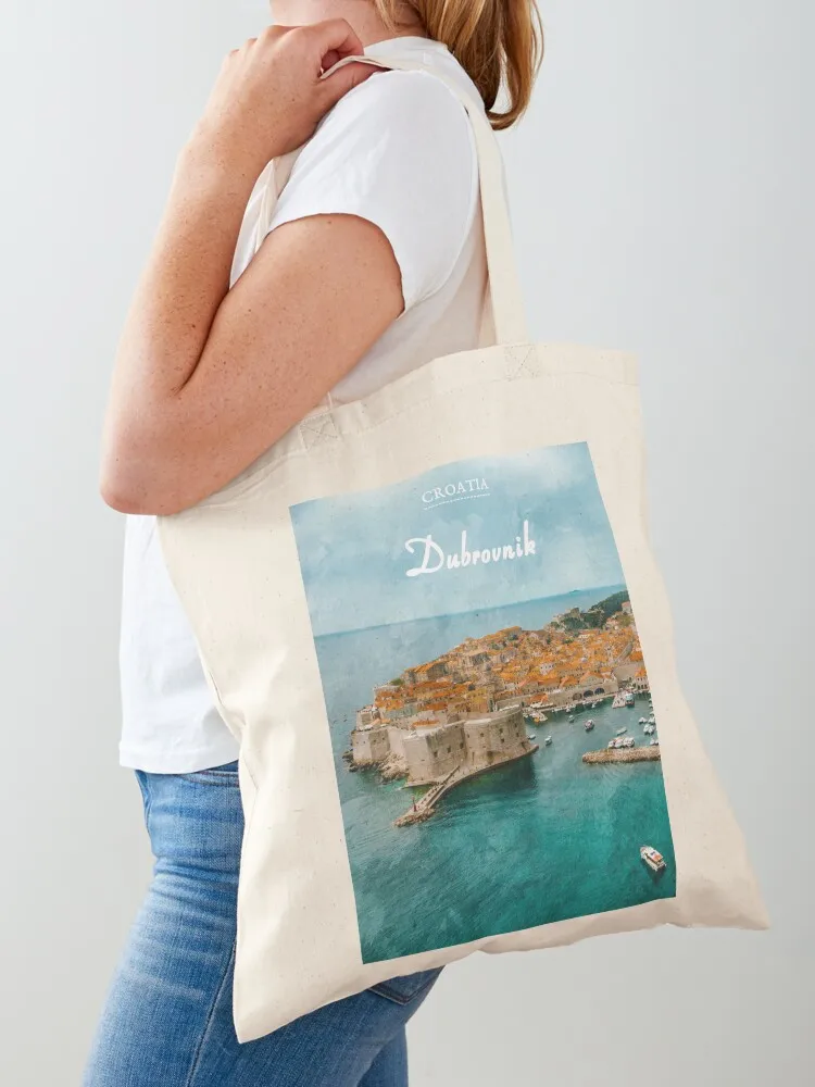 Dubrovnik Croatia Tote Bag Candy bags Canvas shoulder bag Beach bag tote canvas