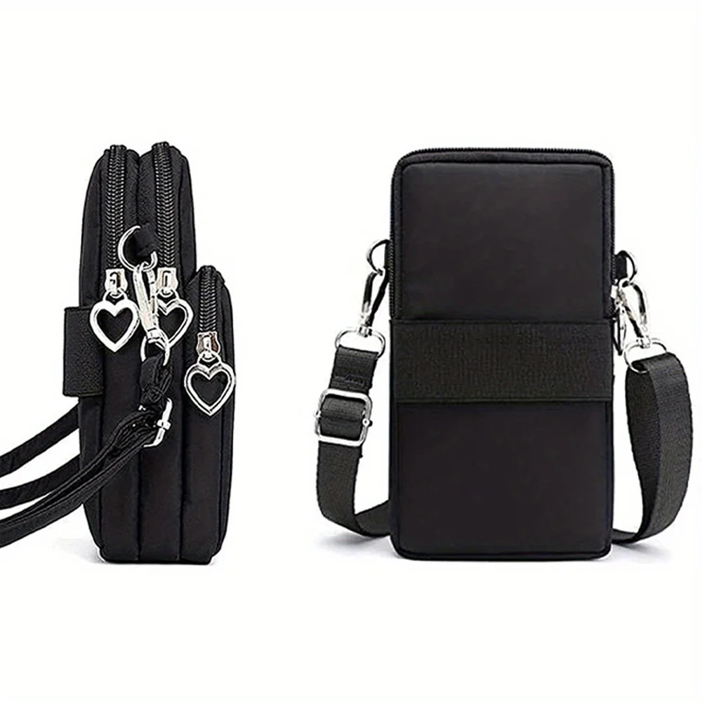 Sac de téléphone portable personnalisé, sac de bras de sport, sangle de bagage, sac à bandoulière, portefeuille mobile