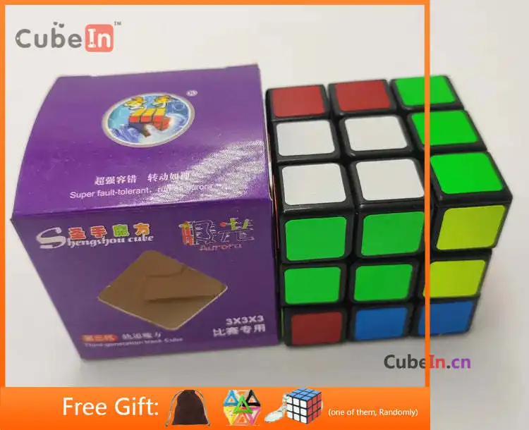 Shengshou Aurora 3x3 Puzzle Cube Educational Toy Gift Idea X'mas Birthday