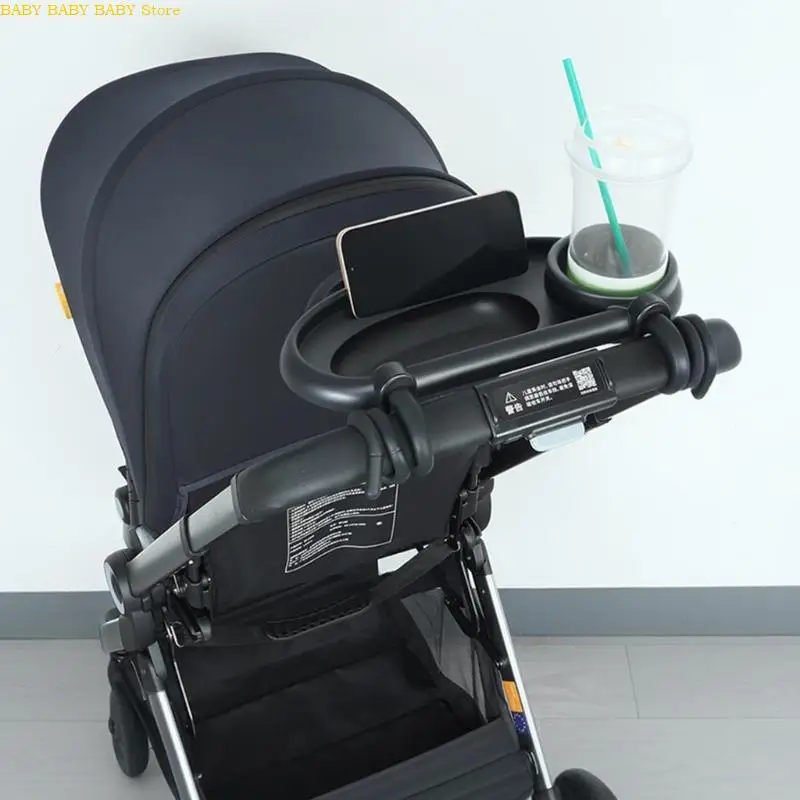 صينية تنظيم عربات الأطفال متعددة الوظائف Q81A لحمل الطعام وزجاجة الألعاب وقبضة آمنة للهاتف #4