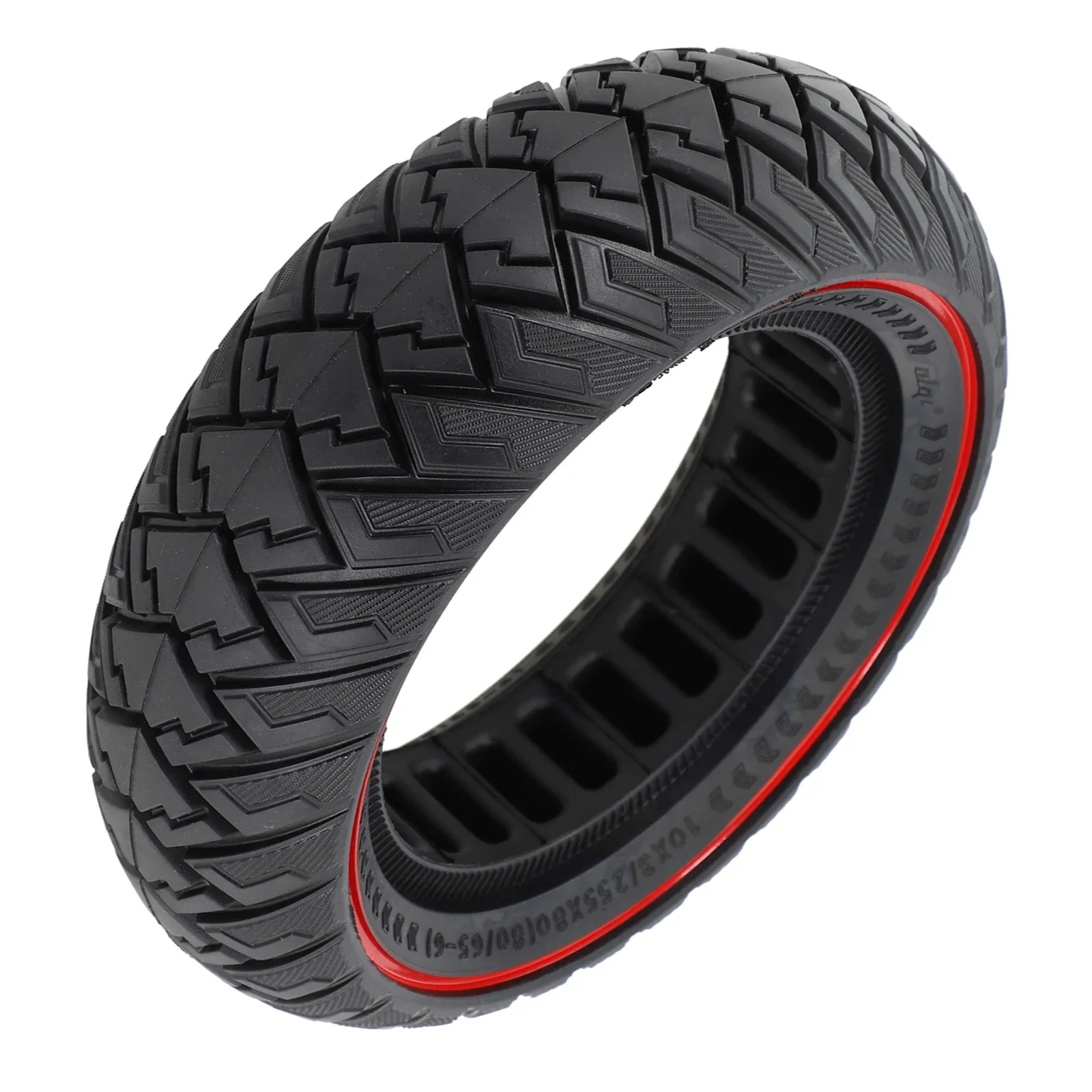 

Brand New 1pcs Solid Tire Parts & Accessories Black+Red Electric Scooter For 36mm-43mm Rubber Scooters Kits 10x3