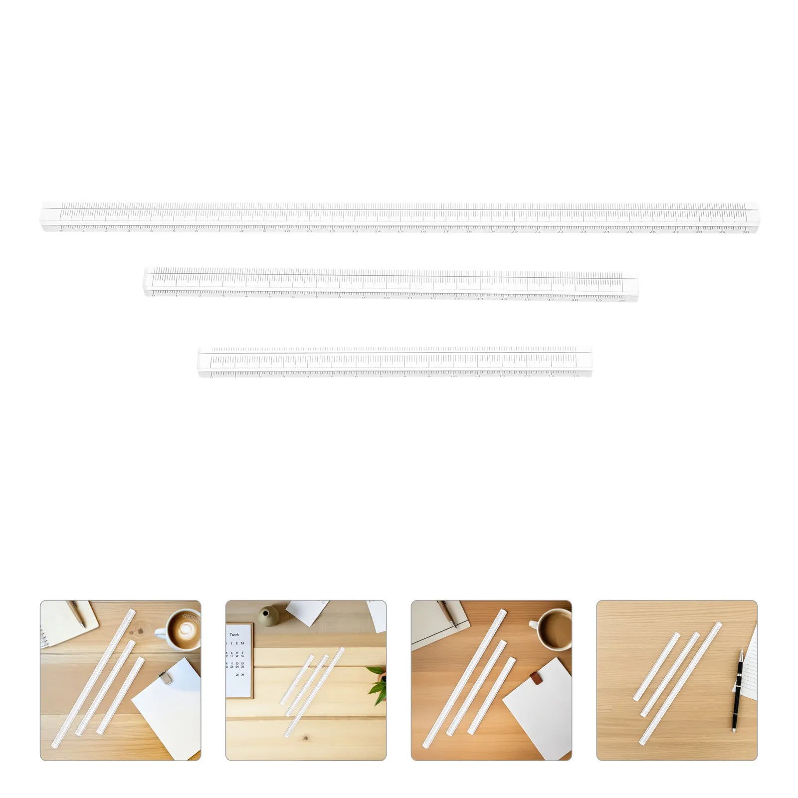 conjunto-de-3-reguas-transparentes-retas-ferramentas-de-medicao-multifuncionais-para-desenho-arquitetura-e-uso-estudantil