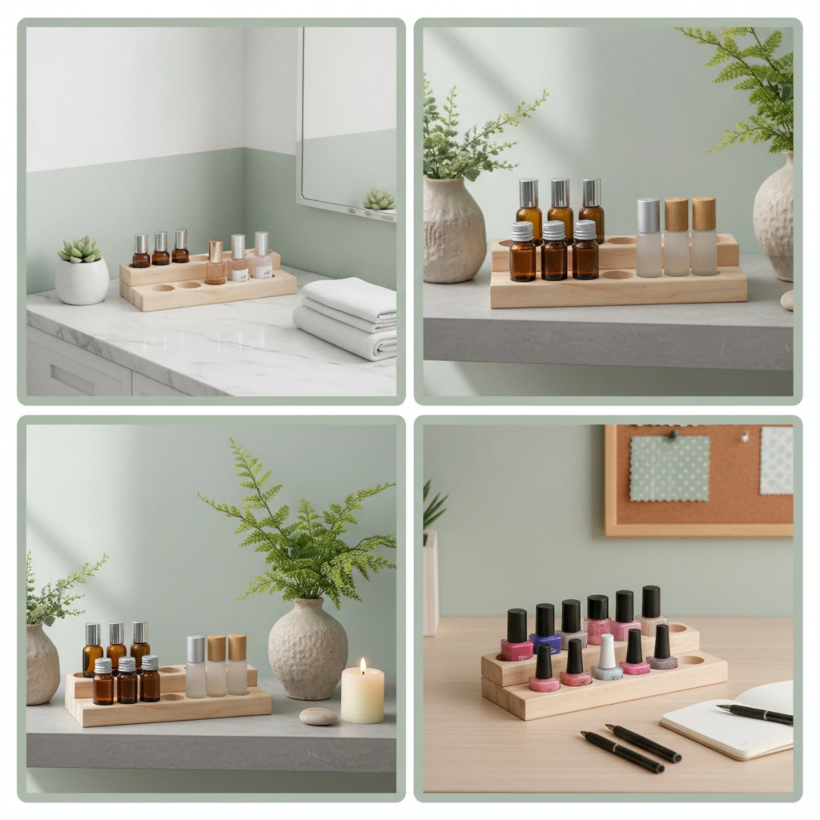 wooden-bottle-holder-compact-essential-oil-rack-wooden-organizer-rack-sturdy-nail-polish-display-stand-minimalist-for-vanity