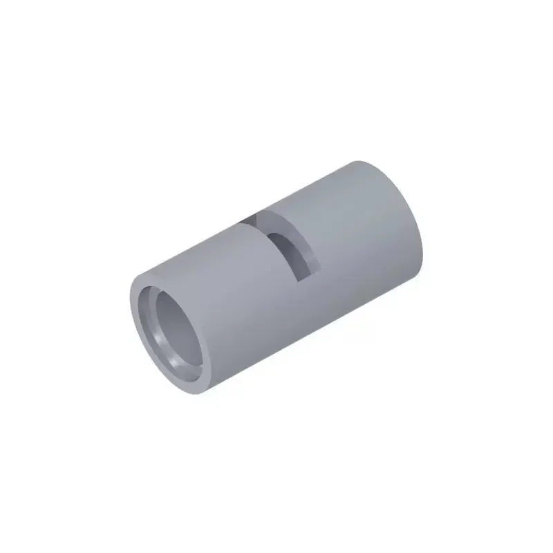 50 Stück 62462 75535 Rundstecker 2L mit Schlitzstift-Verbindungsstück Runder Baustein Spielzeug Kompatibles Zubehör DIY MOC High-Tech – Detail 3