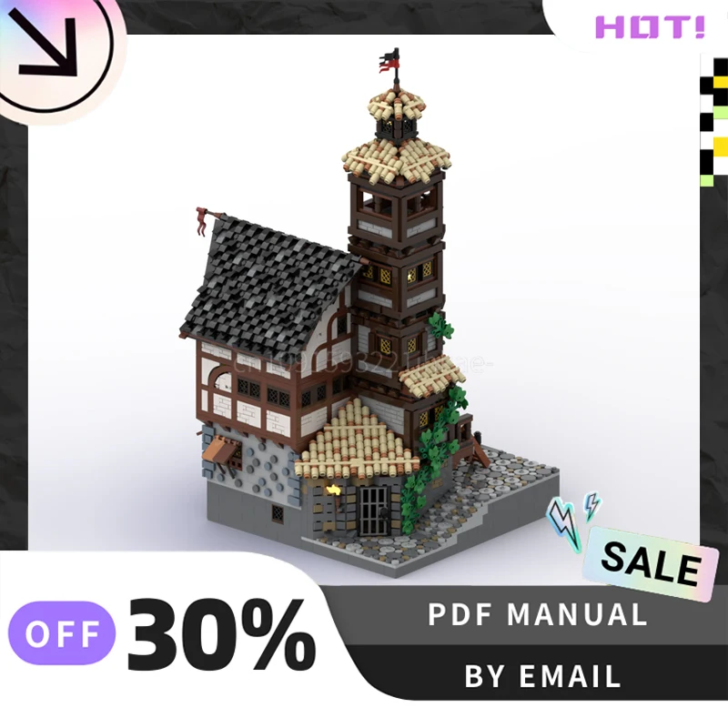 [4830PCS] MOC personalizzato Il Leviatano Creativo Building Blocks Set STEM Giocattoli educativi Modello di costruzione Kit Regali di compleanno