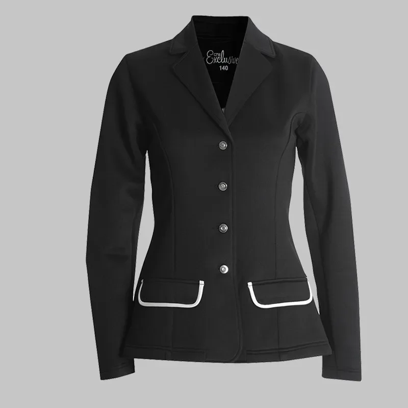 

Professional Horse Riding Jacket Clothes Women Long Sleeve Blazer Coat Equestrian Fashion Modest Top Horseback Sports Equipments