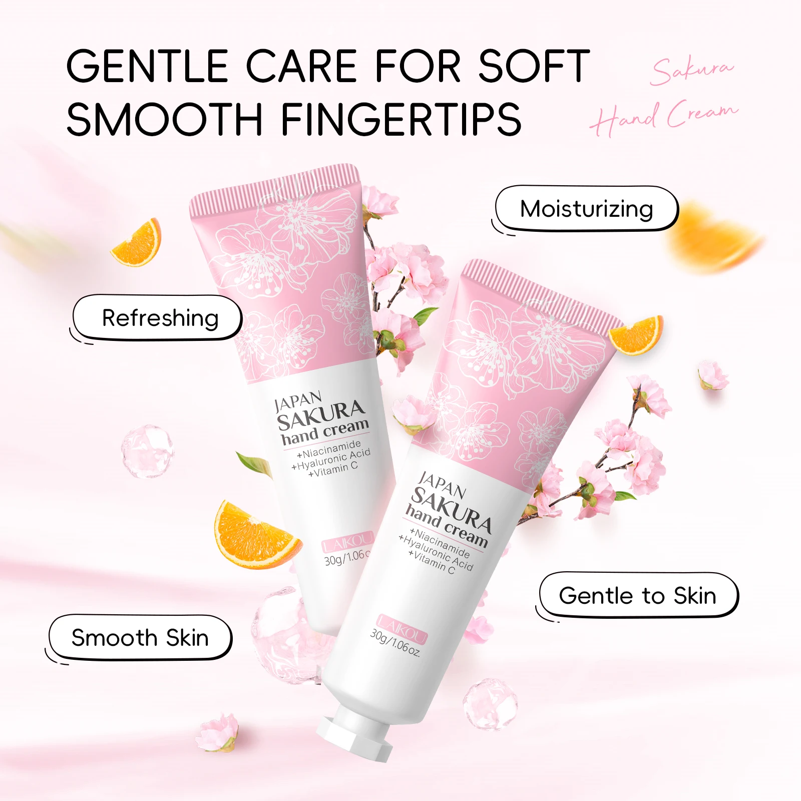LAIKOU Japon Sakura El Kremi 5 - Luxury Skincare Brands incelemesi ve fiyatı