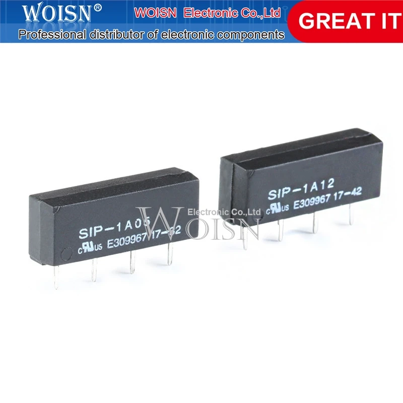 SIP-1A05 DSS41A05 Reed relay 1 group normally open DC5V 4 feet