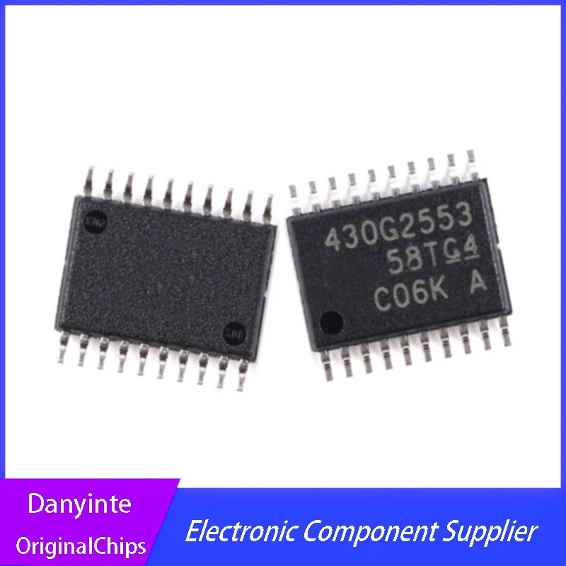 

New 10Pcs MSP430G2553IPW28R MSP430G2553IPW MSP430G2553 430G2553 TSSOP-28