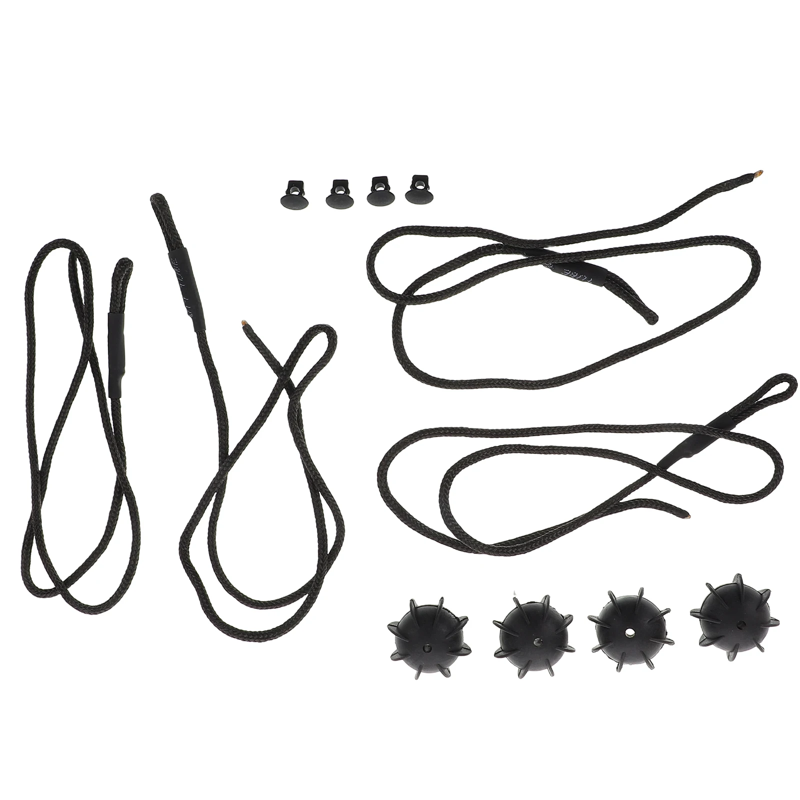 

4 Pcs Trunk Hanging Rope Rear Shelf String Back Panel Suspension Cord Car Cargo Accessories Storage Organizer Durable