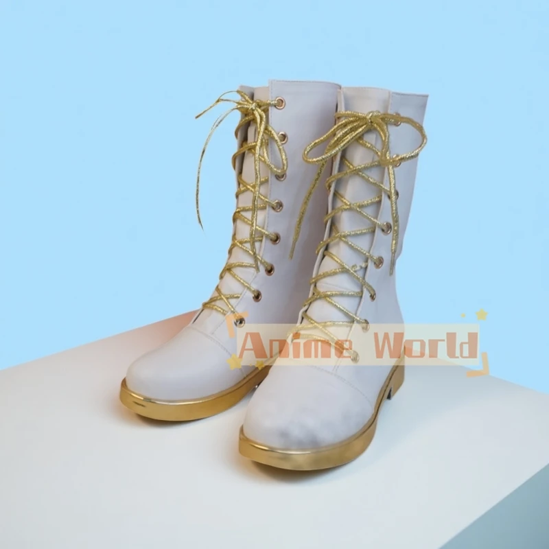 Kinder Jungen Mädchen KPop Dämon Jäger Zoey Cosplay Schuhe Anime Handgemachte Kunstleder Halloween Party Stiefel