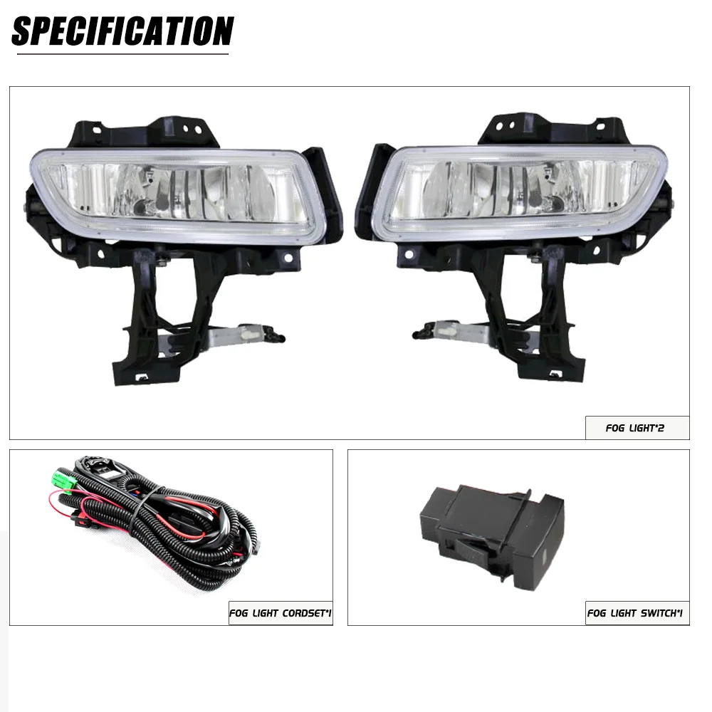 Front Fog Light Complete Kit For Mazda 3 2009- 2013 Sedan Driving Fog Lamp With Grille Wiring Harness Switch Full Set
