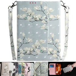 Painted Flip Leather Magnetic Case For Samsung Galaxy NOTE 8 9 10 Lite PLUS 20 20 Ultra Xcover 7 Quantum 2 Xcover 5 Phone Cover