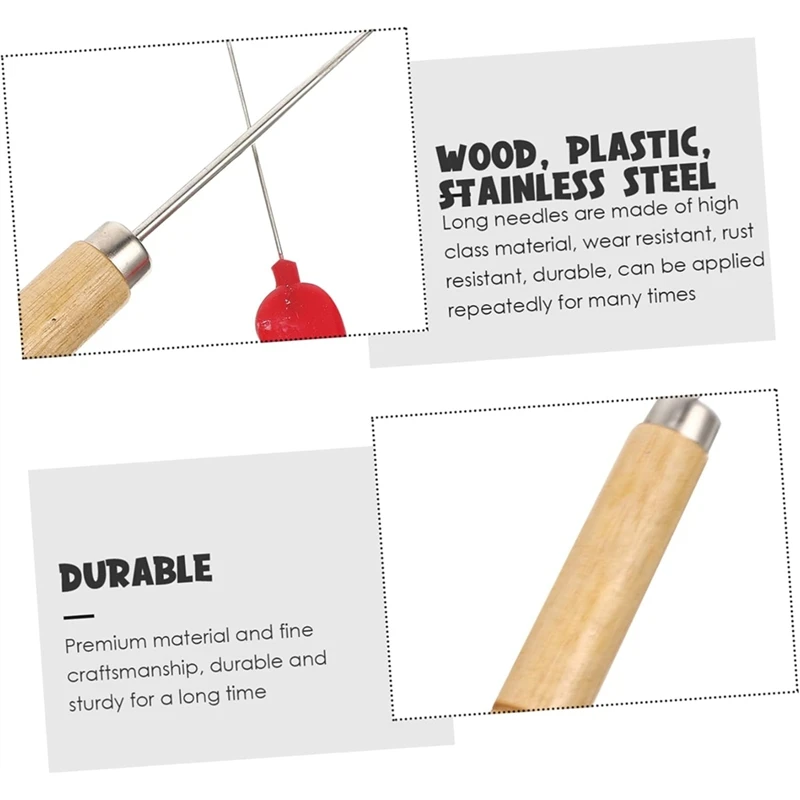 

1 комплект эргономичных шила для бусин, многоразовые бытовые иглы для бисера, набор с прочной иглой для вязания крючком для изготовления ювелирных изделий своими руками-ABHG