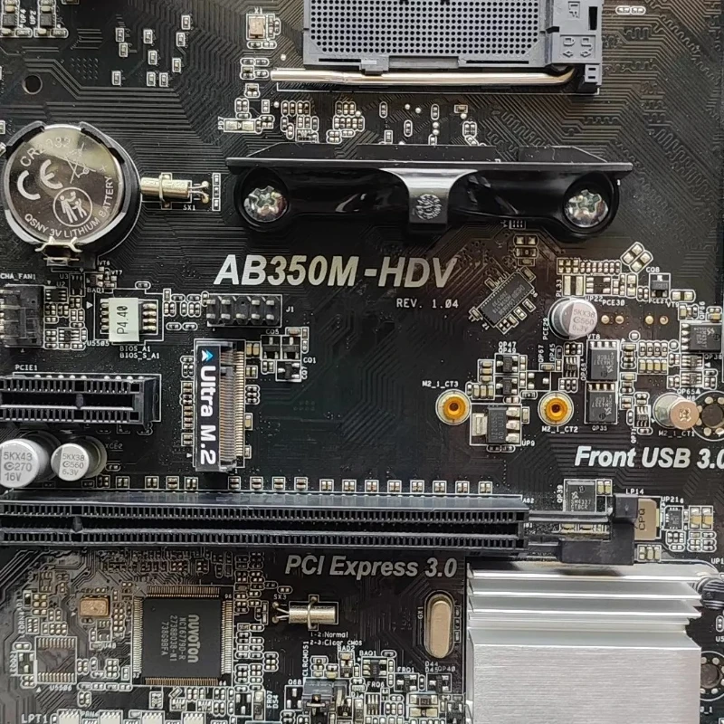 

AB350M-HDV Micro ATX Motherboard AM4 Socket With M.2 HDMI Port Support AMD Ryzen Processor DDR4 RAM Desktop Mainboard for ASRock