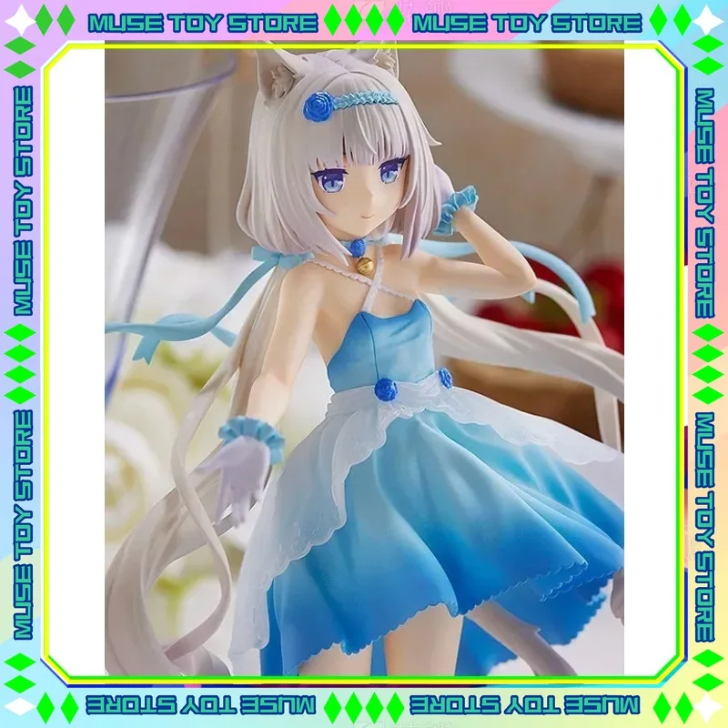 

In Stock Original GSC Up Parade Nekopara Chocola Vanilla Cocktail Dress Cat Girls PVC Action Figure Model Toys Gift