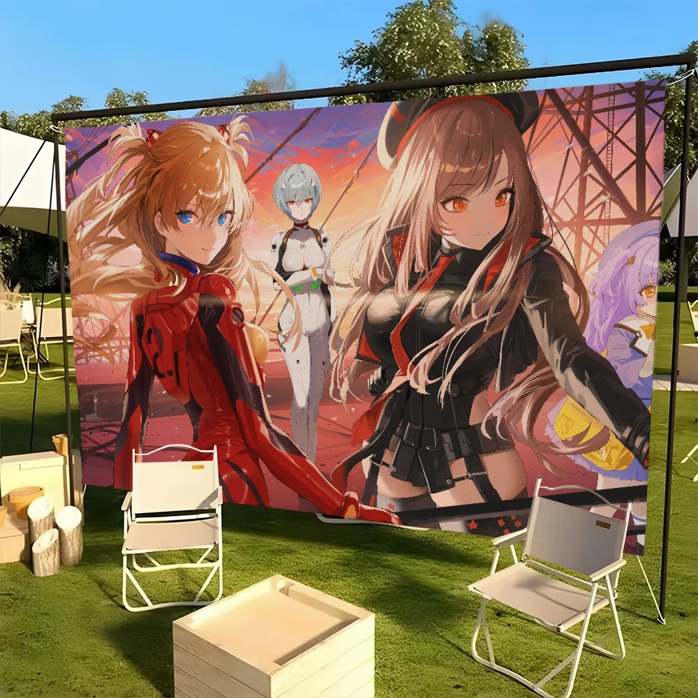 Nikke of flag For Picnic Goddess Party Art Victory Home Sexy Decoration Outdoor Camping Game Banner