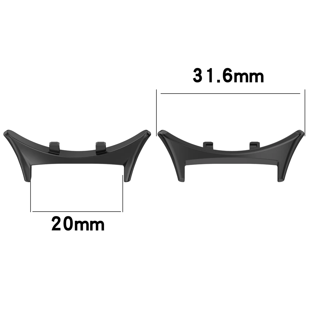 1 pair connectors for vivo watch3 watch strap metal accessories Universal 20mm strap