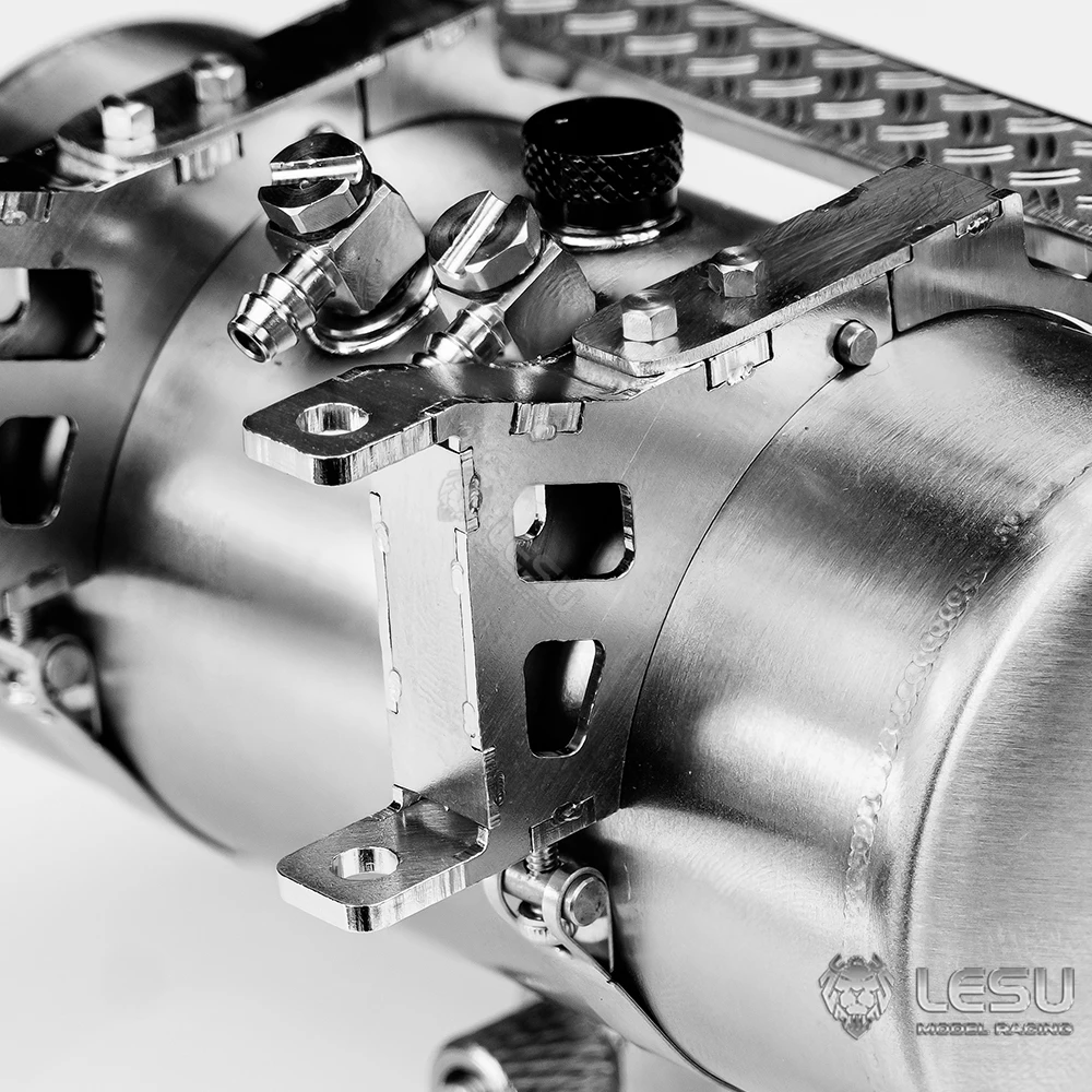 

LESU Metal Oil Tank 85MM for 1/14 TAMIYA RC Tractor Truck Model DIY Construction Vehicle Upgrade Part