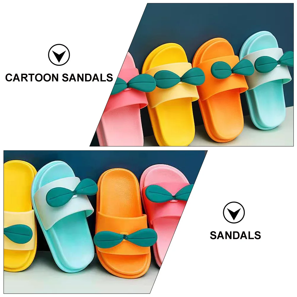 

Soft Sole Sandals Comfortable Children Slippers Supple-soled Breathable Non-slip PVC Material Lightweight Bright Colors Great