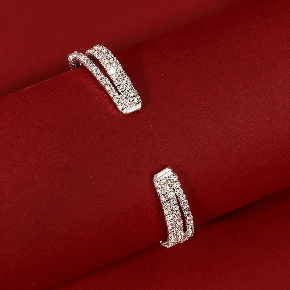 

1 Bracelet Chic Girls Bride Jewelry Cross Crystal Alloy Wedding Women Retro Elegant Charm Attractive Design