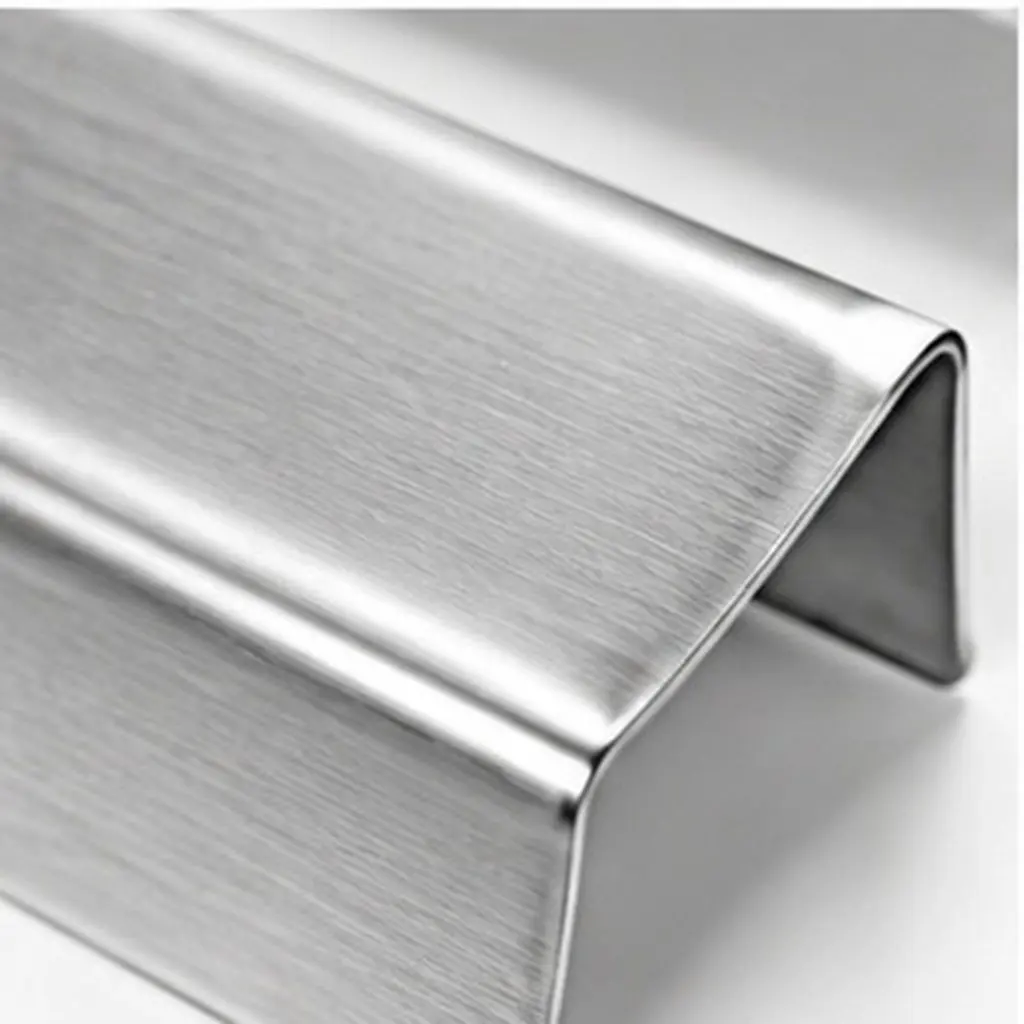 2Pcs Stainless Steel Cabinet Edge Protectors Slip-on Drawer Bumpers for Kitchen Cabinet Doors Drawers Corner Guards Easy Install