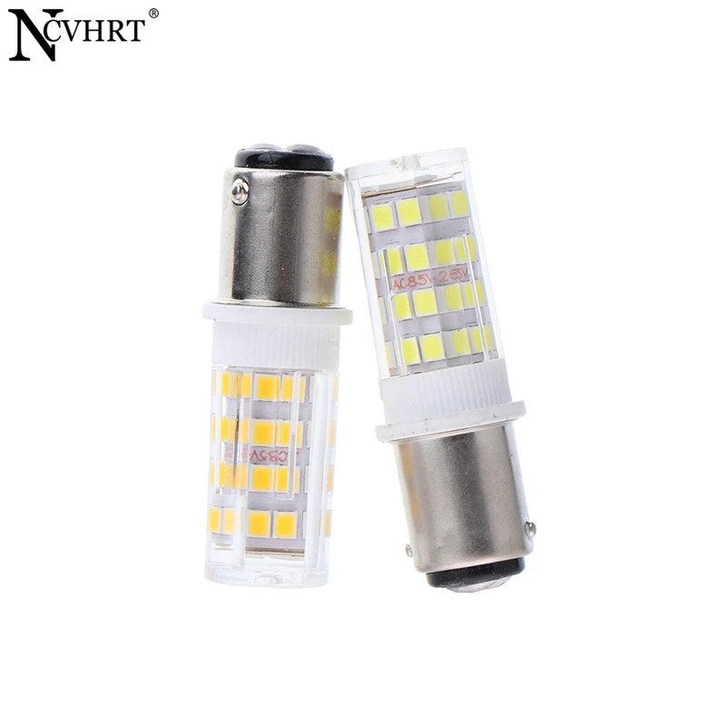 

BA15D Energy Saving Corn Bulbs Crystal Lamp 5W Led Lights Lights For Sewing Machine 220V Super Bright High Brightness 310-340LM