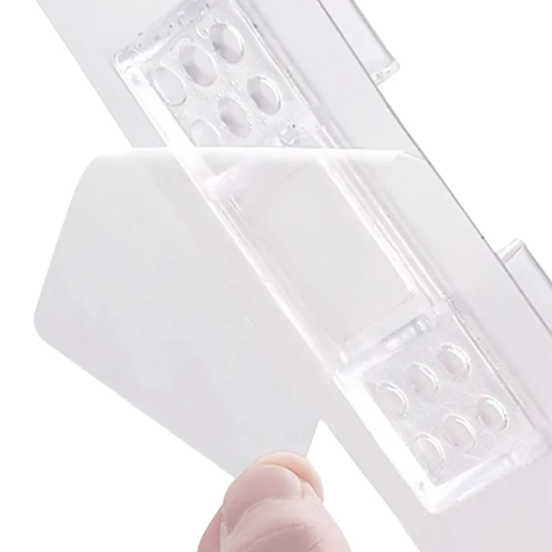 Pegs de suporte de prateleira adesiva para cozinha, quarto, armário, armário, clipes, cabide de parede, adesivo, suporte, 1pc
