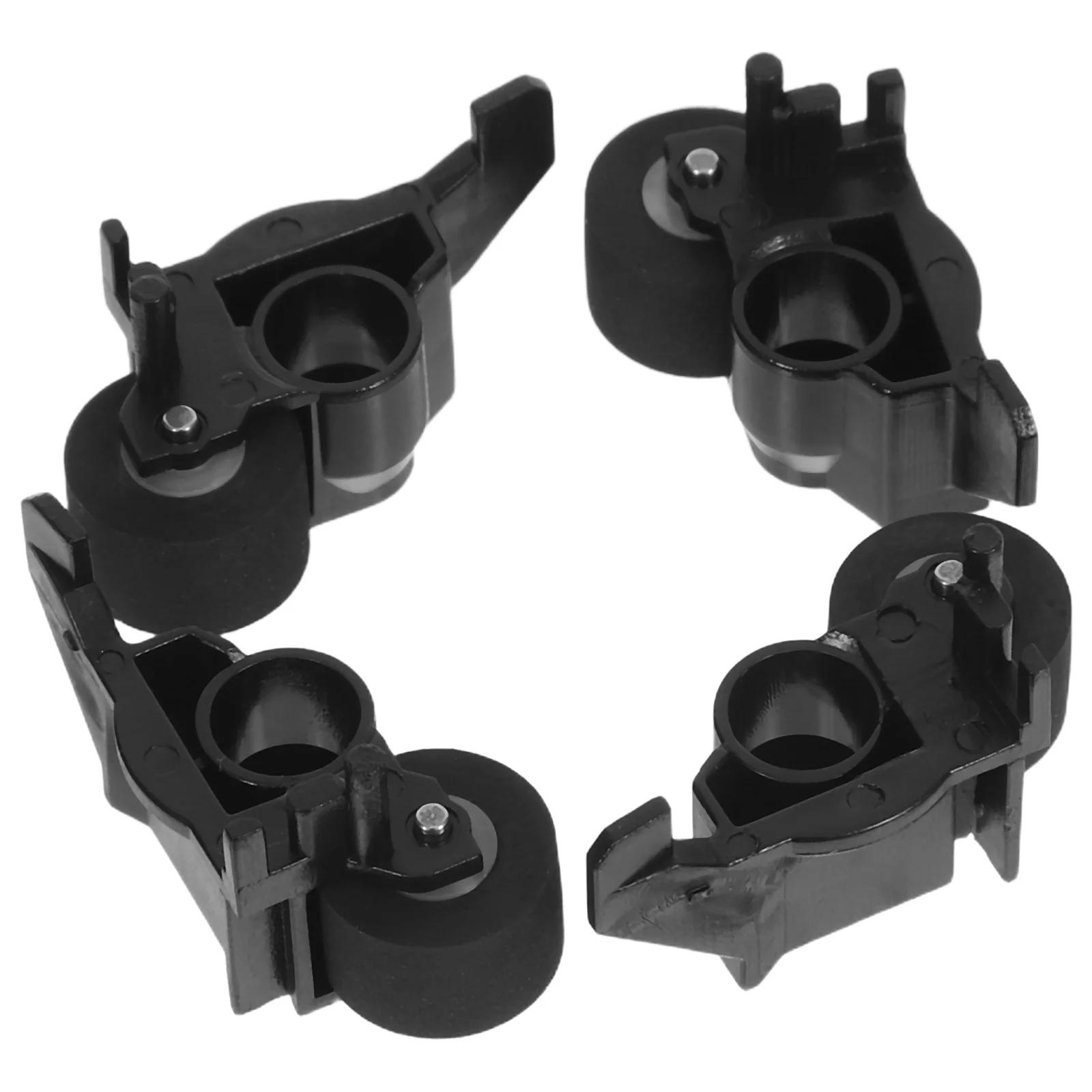 4 قطعة 10 مللي متر قرصة الأسطوانة لمشغل كاسيت عالية الأداء استبدال بكرة عملية سلسة منخفضة الضوضاء مثالية للشريط