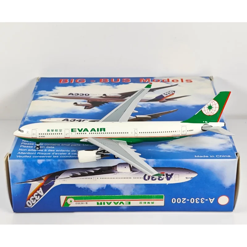 

AeroClassics 1/400 Scale EVA Air A330-200 B-16302 Alloy Aircraft Model Collectible Decorative Item