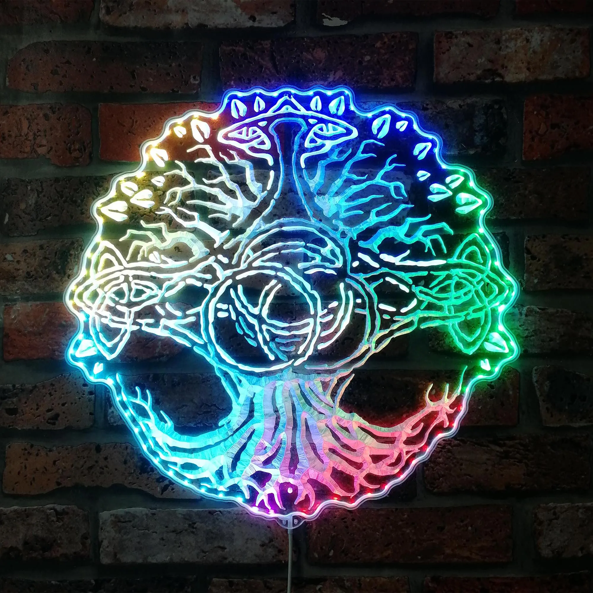 Shadow of the Erdtree Video Game Room Neon Dynamic RGB Edge Lit LED Sign