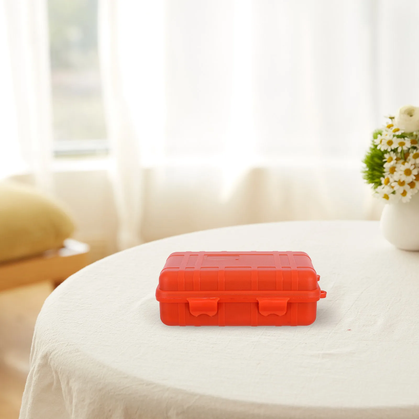 صندوق تخزين مقاوم للماء مقاوم للصدمات من البلاستيك الصلب جاف لصيد الأسماك والتخييم والمشي لمسافات طويلة أداة منظم في الهواء الطلق