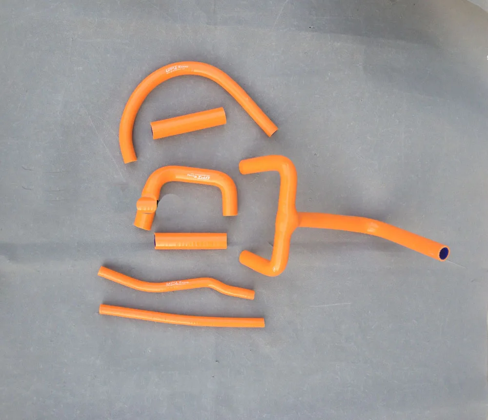 Orange Silicone Radiator Hose For 1994-2007 620 625 640 660 LC4 SC Supermoto SX RXC TXC EGS Comp Limited 2004 2005 2006 2007