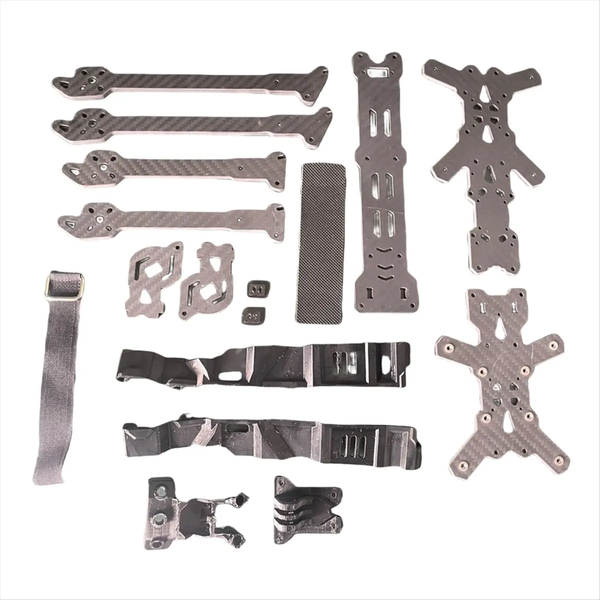 (DT37) 7 Inch DC FPV Drone Carbon Fiber Frame Four Axis for DJI Chimera