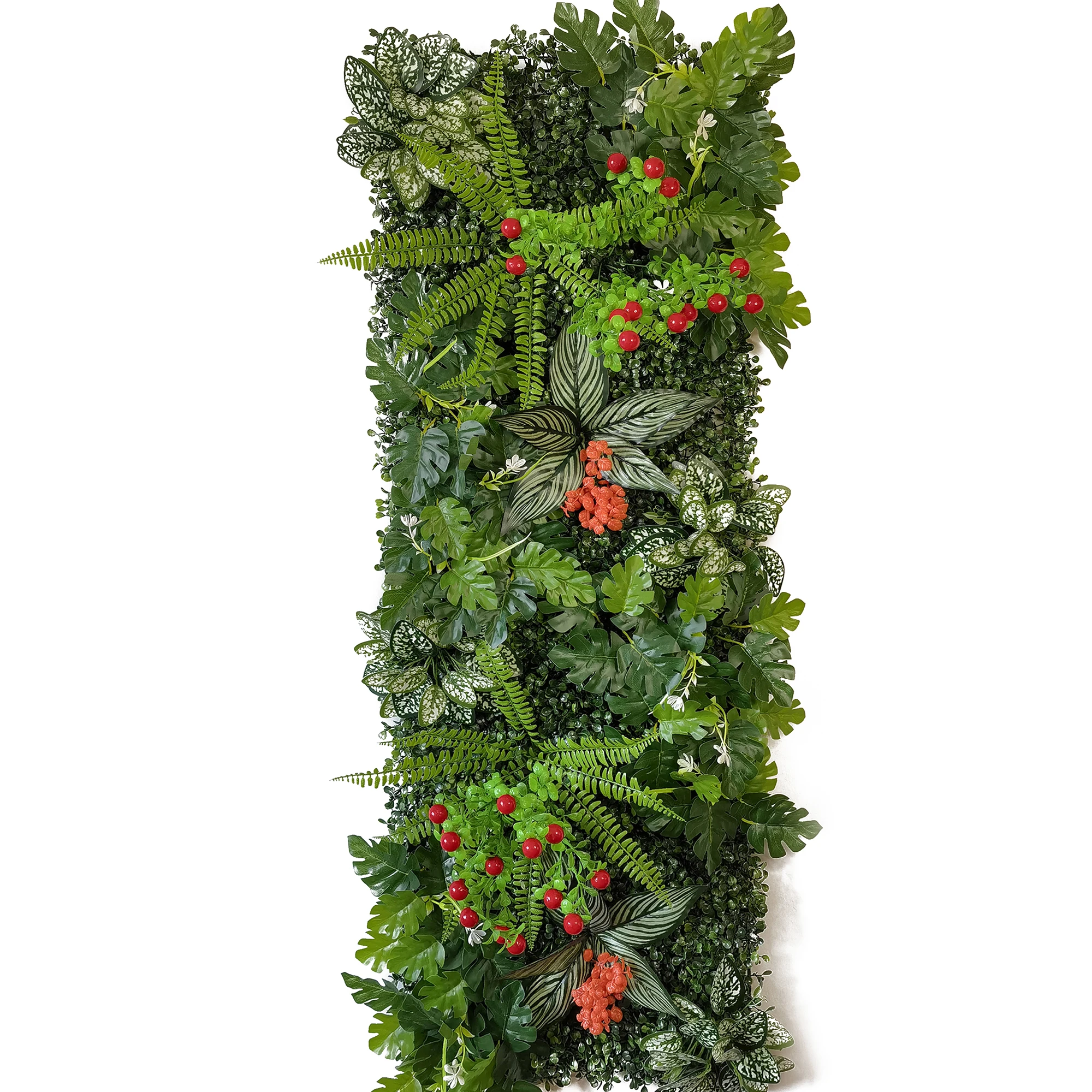 NEUE 3D 40CM * 120CM Künstliche Grüne Pflanzenwand-Platte Plastik-Rasenteppich Garten Heim Hintergrund Wanddekoration – Detail 6