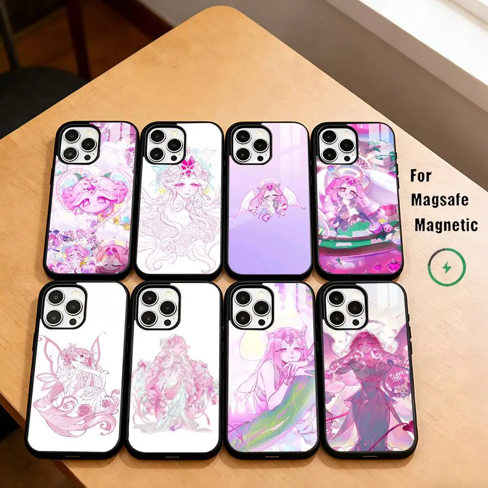 Cute E-Eternal Sugar Cookie  Phone Case For iPhone17,16,15,14,13,12,11 Plus,Pro Compatible with magnetic wireless charging