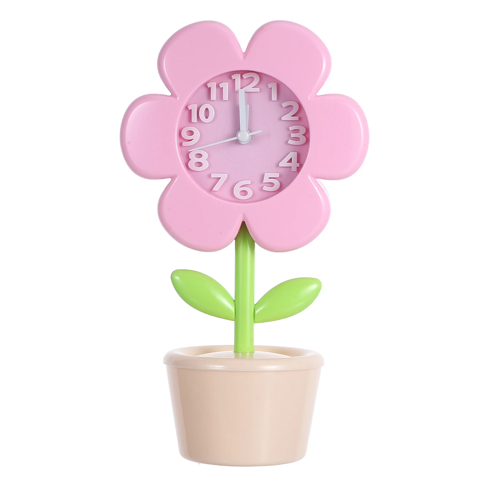 

Creative Flower Clock Alarm for Bedroom Bedside Clocks Kids Cute Movement Child