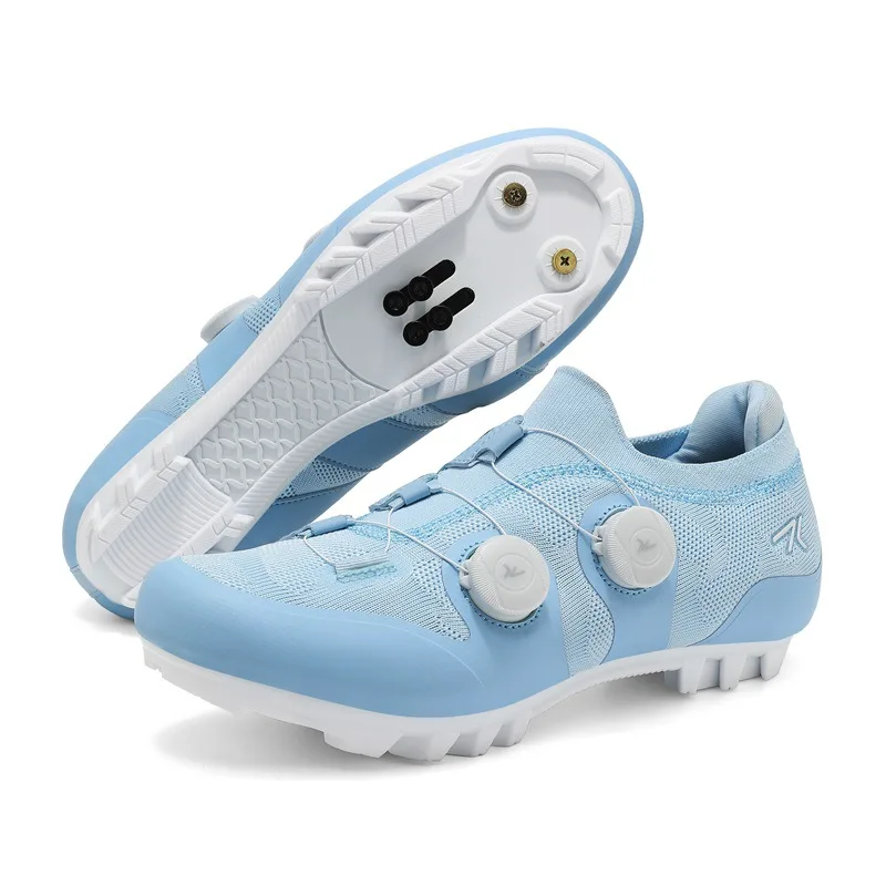 

Professional Men Cycling MTB Shoes Route Cleats Speed Road Bike Sneaker Racing Women Flat Bicycle Mountain Spd Biking Footwear