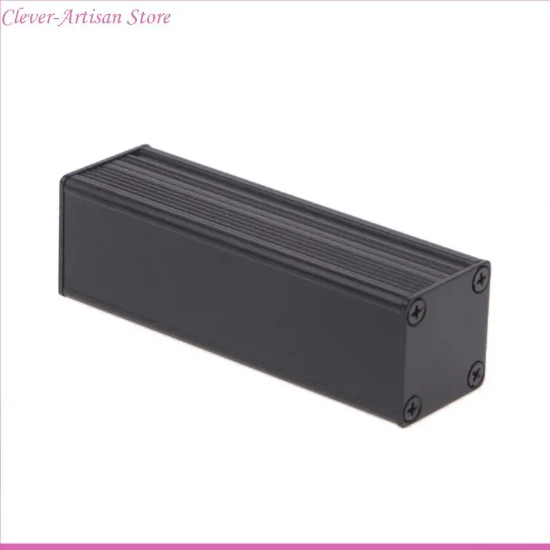 E06B New DIY Extruded Electronic Project Aluminum Enclosure for Case Black 80x25x25mm