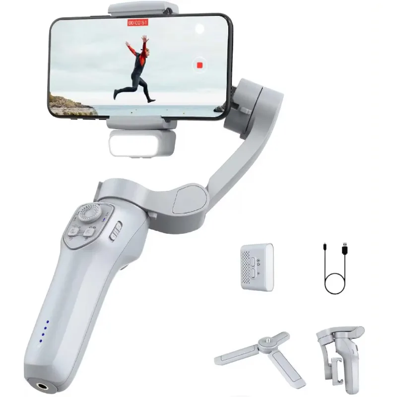 Hot Selling L7Cpro Selfie Stick with Remote Gesture Control and Ai Auto Face Tracking