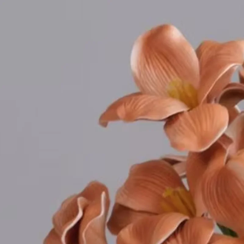 

5 Pcs Artificial Flower Fake Tulip Bouquet with Long Stem for Mother's Day Spring Wedding Home Decor Flowers Floral Arrangement