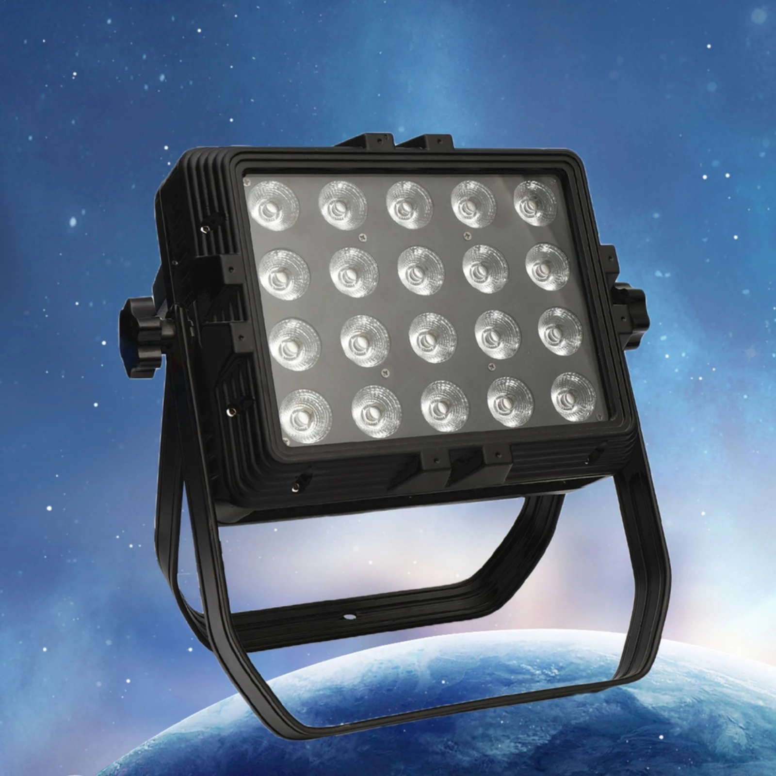 LED Floodlight Adjustable Floodlight with Mounting Bracket Stage Light Outdoor for Professionals, Concerts, Weddings