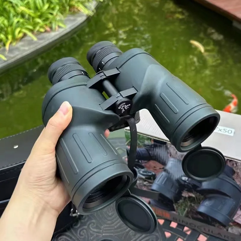 New Military 10X50 Binoculars High Power HD Professional Telescope Outdoor Viewing Hunting Binoculars