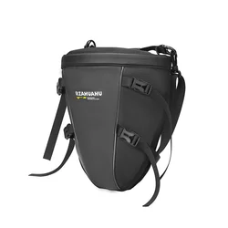 Waterproof Motorcycle Rear Seat Bag Large Capacity Multifunctional Crossbody Bag Motorcycle Tail Saddle Bag for Outdoor Cycling