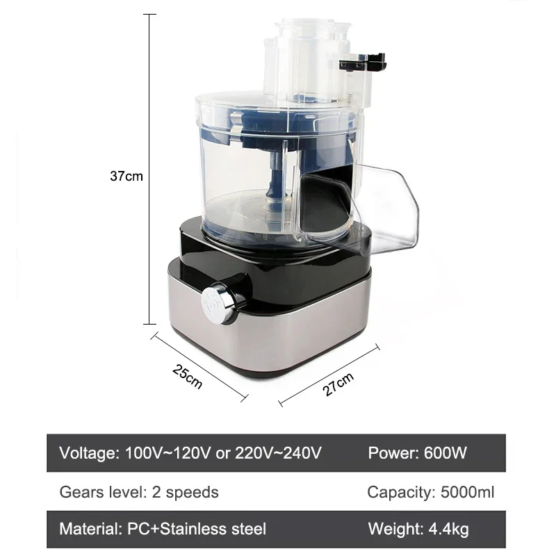 Electric Vegetable Cube Cutting Machine Dicer Chips Slicer Shredder Salad Cheese Grater Dicing Carrot Cutter Meat Grinder Mincer