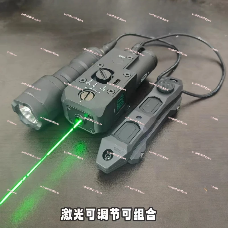 

Metal CQBL Green Laser Combination Indicator Tactical Laser Outdoor Model 20mm Guide Rail High Power Green Adjustable